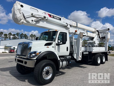2023 Terex TM100 100 ft on 2023 International HV507 SFA 6x6 International HV507 SFA with Terex 100' Boom Rough Terrain auto hoogwerker