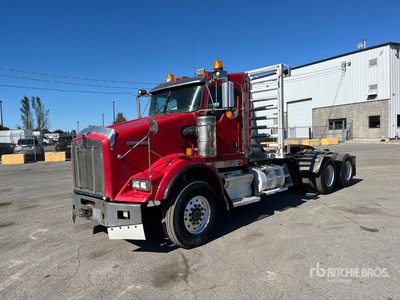 2010 Kenworth T800 6x4 T/A Day Cab Truck Tractor