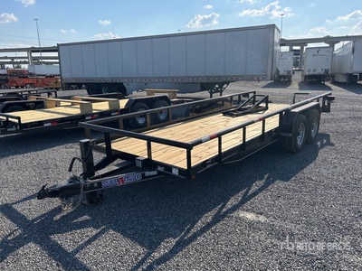 2025 Double A 8320T7K 20 ft T/A Utility Trailer (Unused)