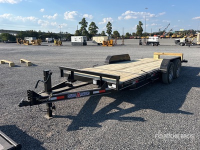 2025 Double A 83217K 21 ft T/A Tilt Deck Trailer (Unused)