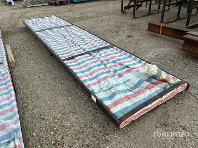Quantity of (100) Sheets Galvalume Steel Roofing (Unused)