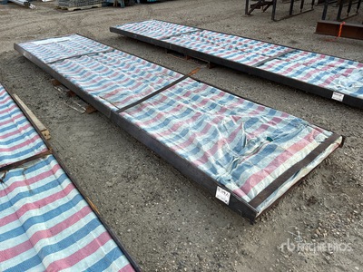 Quantity of (100) Sheets Galvalume Steel Roofing (Unused)