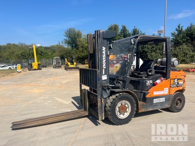 2022 (unverified) Doosan G35S-7 Pneumatic Tire 6950 lb Pneumatic Tire Forklift
