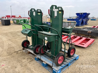 Quantity of (4) Acetylene Carts Varios, tienda, almacen, consumidor