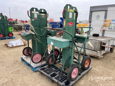 Quantity of (4) Acetylene Carts