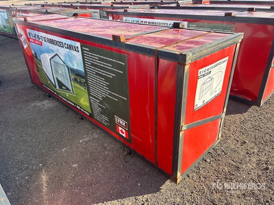 Lynx 184017ST Rubberized Canvas 18 ft x 40 ft x 17 ft Varios, tienda, almacen, consumidor (Unused)