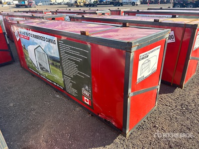 Lynx 184017ST Rubberized Canvas 18 ft x 40 ft x 17 ft Varios, tienda, almacen, consumidor (Unused)