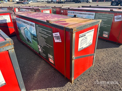 Lynx 184017ST Rubberized Canvas 18 ft x 40 ft x 17 ft Varios, tienda, almacen, consumidor (Unused)