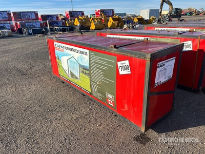 Lynx 184017ST Rubberized Canvas 18 ft x 40 ft x 17 ft Varios, tienda, almacen, consumidor (Unused)