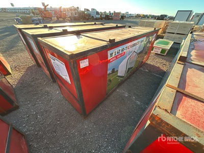Lynx 184017ST 18 ft x 40 ft x 17 ft Rubberized Canvas Storage Building (Unused)