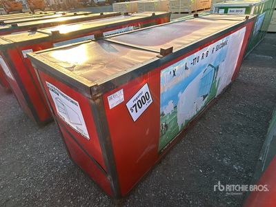 Lynx HD-17 18 ft x 40 ft x 17 ft Rubberized Canvas Storage Building (Unused)