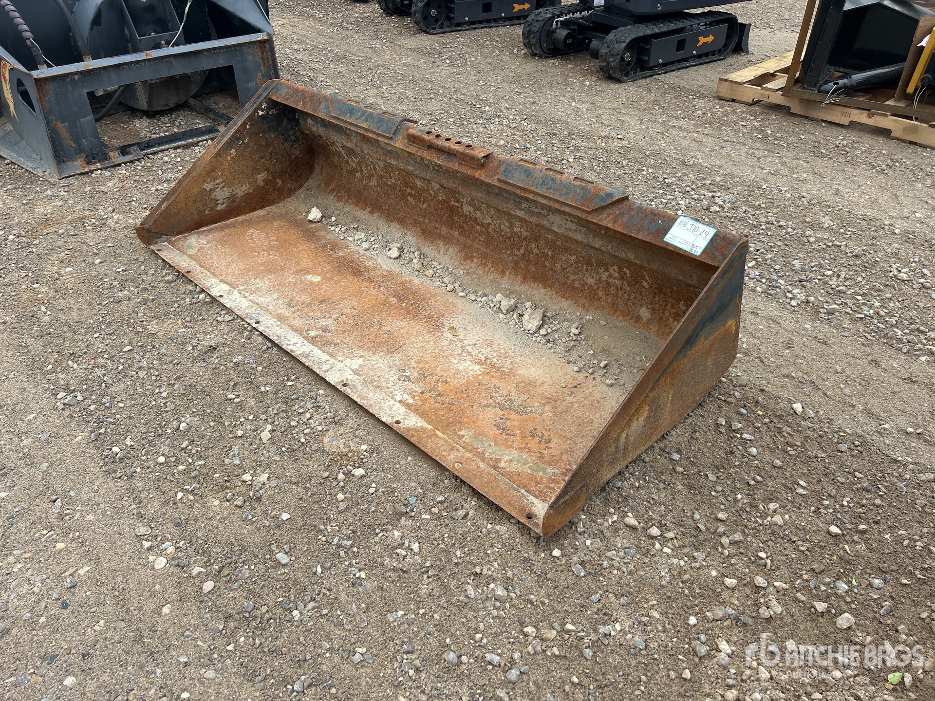 77 in Skid Steer Bucket