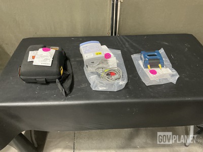 (7) Defibrillators, (1) Flow Calibrator & Assorted Items