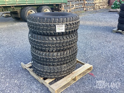 (4) Goodyear Wrangler 37x12.50R16.5LT Tires
