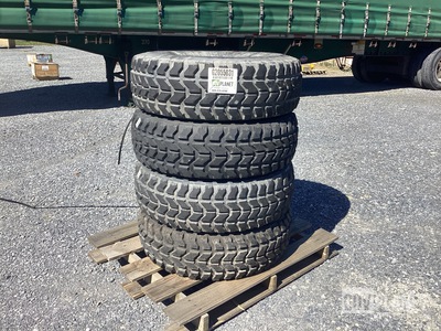 (4) Goodyear Wrangler 37x12.50R16.5LT Tires