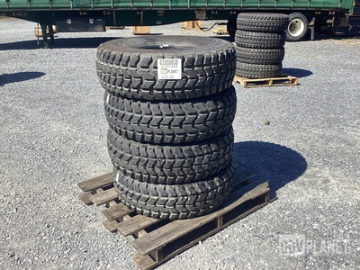 (4) Goodyear Wrangler 37x12.50R16.5LT Tires
