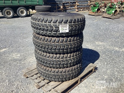 (4) Goodyear Wrangler 37x12.50R16.5LT Tires