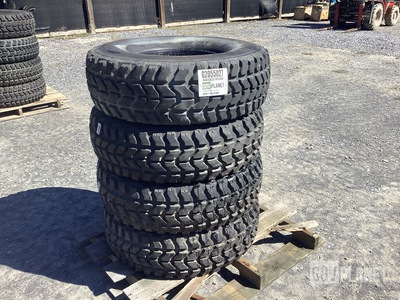 (4) Goodyear Wrangler 37x12.50R16.5LT Tires