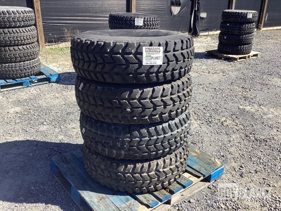 (4) Goodyear Wrangler 37x12.50R16.5LT Tires