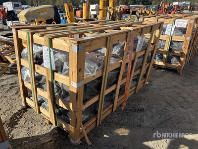 Quantity of (20) 74.8 in 230 x 72 x 45 SHW Rubber Tracks (Unused)
