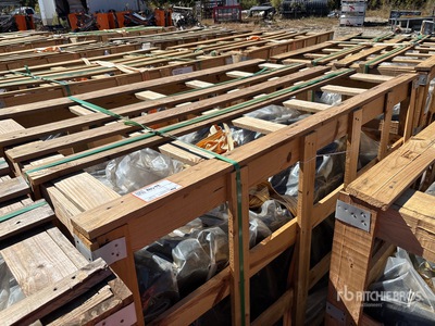Quantity of (20) 230 x72 x45 SHW Rubber Tracks (Unused)