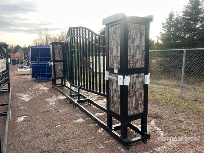 2025 Suihe NFG-20FGP-E 20 ft Wrought Iron Bi-Parting Puerta de entrada (Unused)