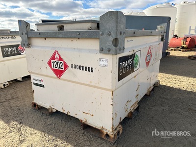 2014 Transcube 30TCG 3000 L Steel Fuel Tank