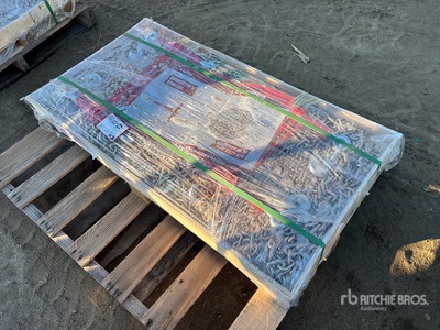 Quantity of (5) 2025 Suihe BC-9200 9200 lb Ratchet Binders & (10) 20 ft Chains (Unused)