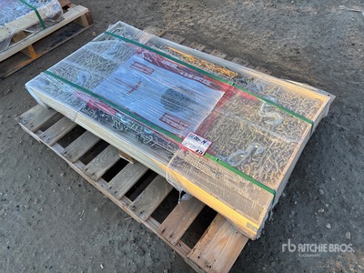 Quantity of (5) 2025 Suihe BC-5400 5400 lb Ratchet Binders & (10) 20 ft Chains (Unused)