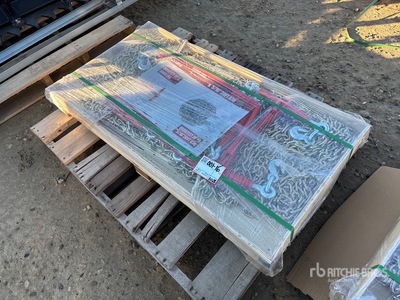 Quantity of (5) 2025 Suihe BC-5400 5400 lb Ratchet Binders & (10) 20 ft Chains (Unused)