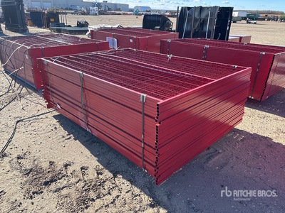 Quantity of (30) Canex 6 ft x 8 ft Powder Coated Transenne da cantiere (Unused)