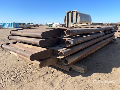 Quantity of (5) 6 ft 8 x Steel Oilfield Skids