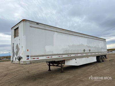 2012 Great Dane 53 ft x 102 in Sliding T/A Van Trailer