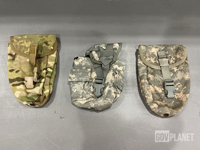 (231) Entrenching Tool Carriers, (403) Canteen Pouches & Assorted Items