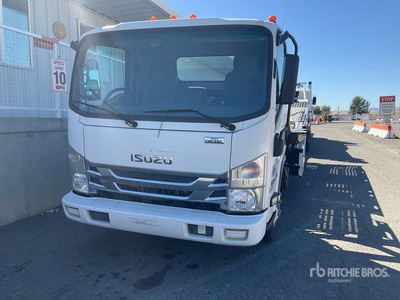 2020 Isuzu NRR Autocarro con pianale rollback