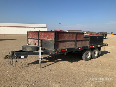 2004 Homebuilt 16 ft T/A مقطورة مسطحة
