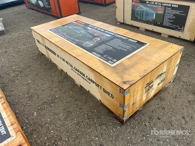 TMG MSC2030 20 ft x 30 ft Metal Garage Abri Voiture (Unused)