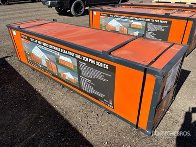 2025 TMG ST3041CVF 30 ft x 40 ft Container Shelter (Unused)