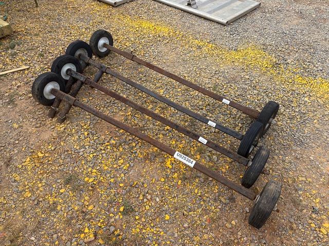 Quantity of (2) Sets Ultrashore Axle Trench Shield Wheel Kit Quantity of (2) Sets Ultrashore Axle Trench Shield Wheel Kit
