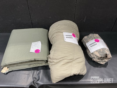 (22) Sleeping Bags, (11) Self-Inflating Sleeping Mats & Assorted Items