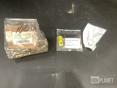 (987) Resistors, (400) Keepers, (313) Machine Bolts & Assorted Items