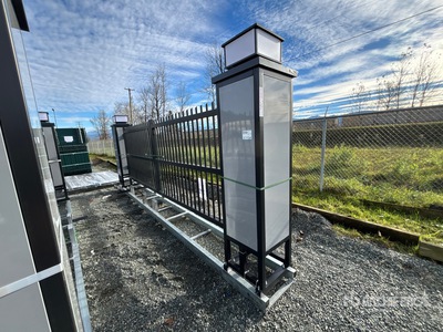 2025 Suihe NFG-20FGP-D 20 ft Wrought Iron Bi-Parting Driveway Gate (Unused)