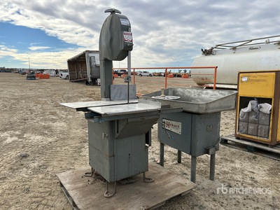 Commercial Meat Grinder and Meat Saw