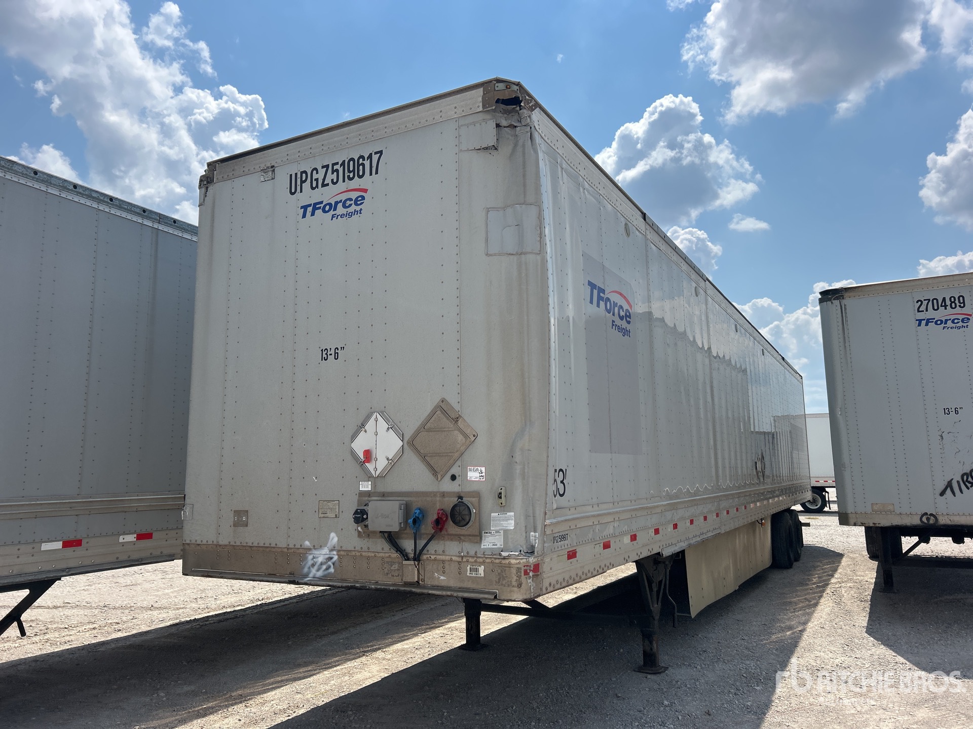 2016 Great Dane CSD-1213-22053 53 ft x 102 in T/A Van Trailer