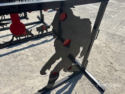 Big Daddy Bigfoot Steel Shooting Target Varios, tienda, almacen, consumidor (Unused)