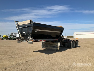 2014 Arne's 15 ft T/A Lead Side Dump Trailer