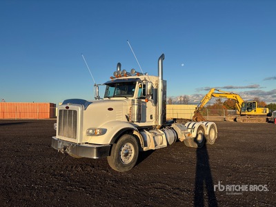2015 Peterbilt 367 6x4 T/A Day Cab Truck Tractor