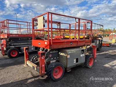 2018 Skyjack SJ6826 RT 4x4 Dual Fuel Scissor Lift