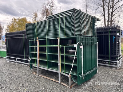 Quantity of (56) 2025 Suihe NP10-54-2 10 ft Powder Coated Livestock Panel (Unused)