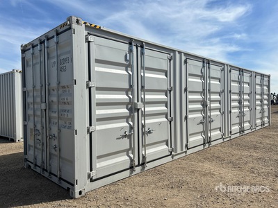 2025 40 ft High Cube Multi-Door حاويات تخزين